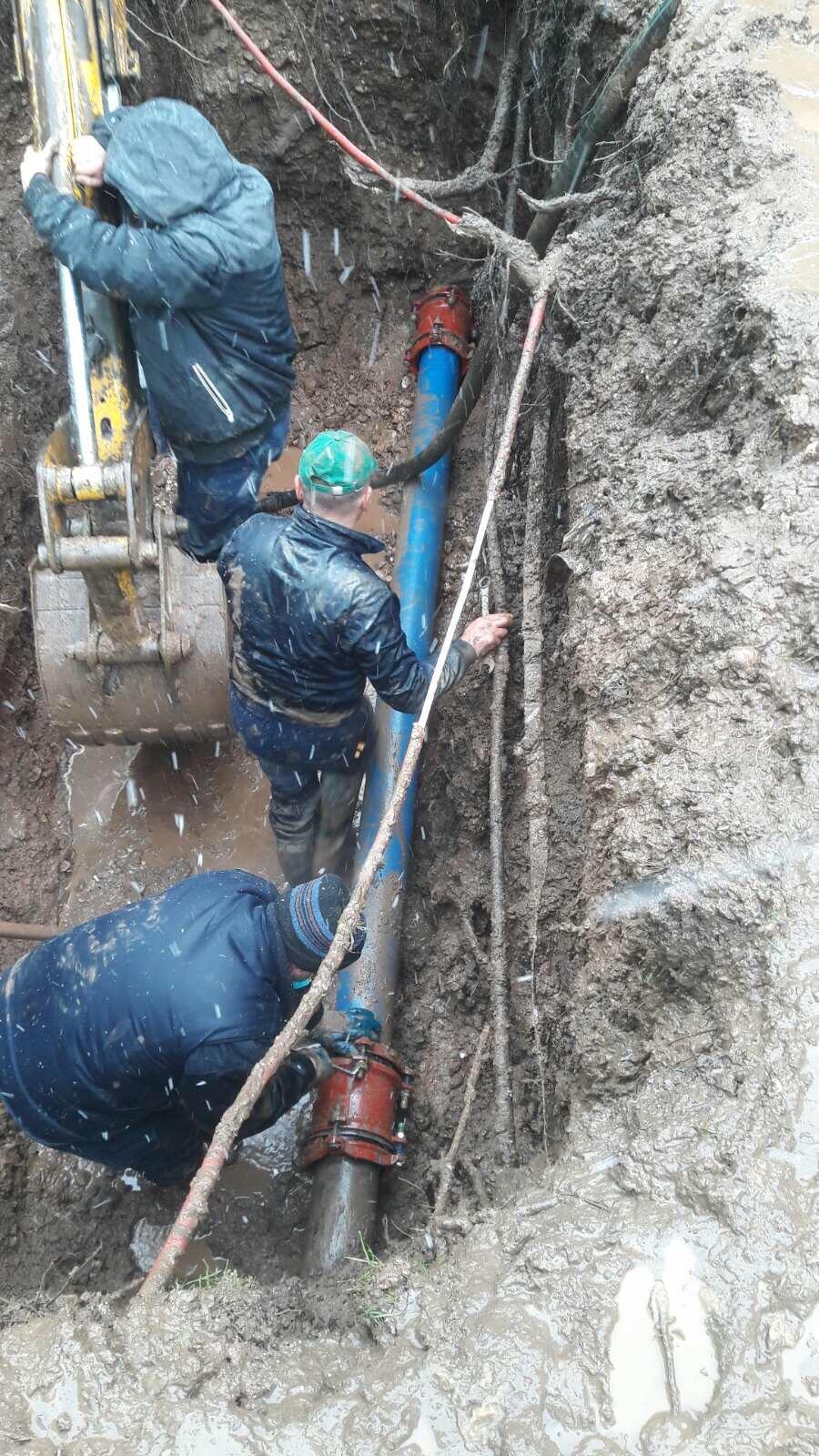 Radovi tokom vikenda:  POPRAVKE KVAROVA NA VODOVODNOJ MREŽI