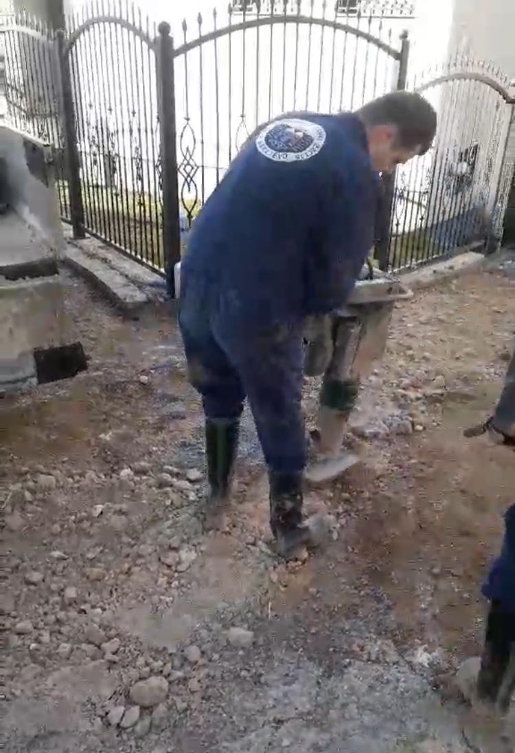 Služba za održavanje vodovodne mreže i objekata:  RADOVI NA VODOVODNOJ MREŽI