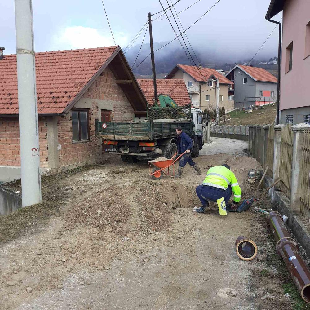 Služba za održavanje kanalizacione mreže i objekata: IZRADA I MONTAŽA SEPARATNIH PRIKLJUČAKA