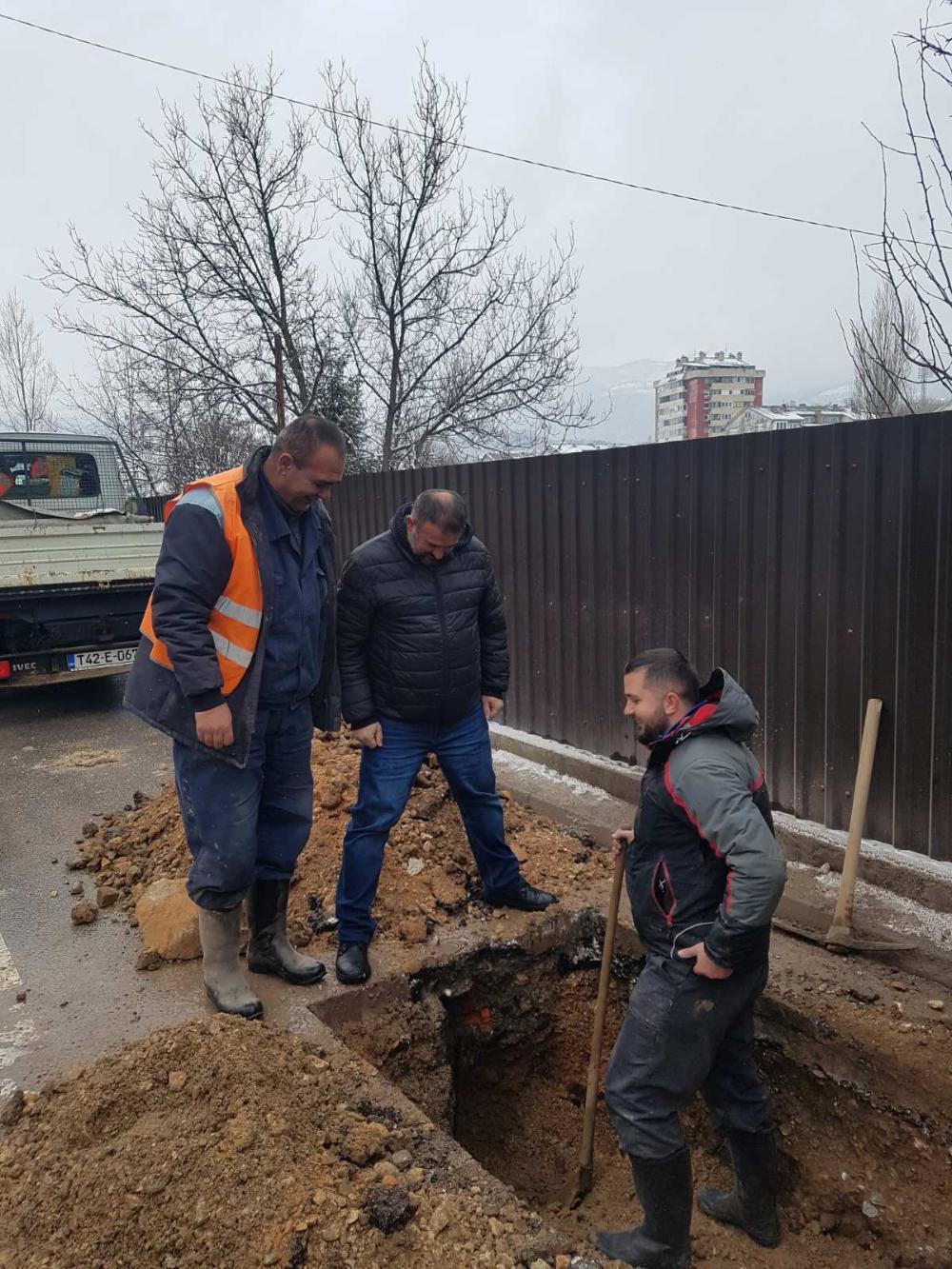 Služba za održavanje vodovodne mreže i objekata: POPRAVKE KVAROVA NA VODOVODNOJ MREŽI
