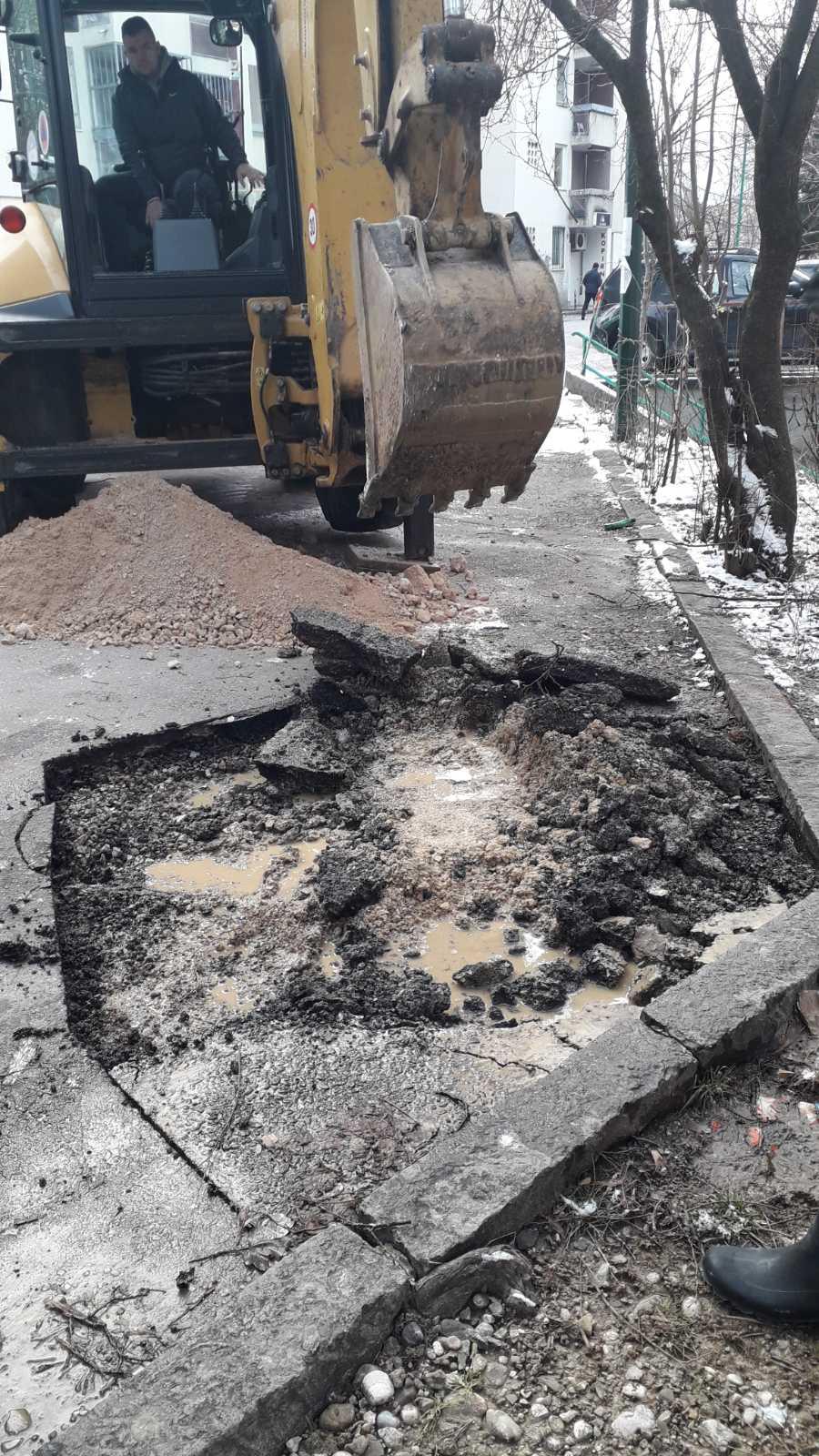 Služba za održavanje vodovodne mreže i objekata: POPRAVKE KVAROVA NA VODOVODNOJ MREŽI