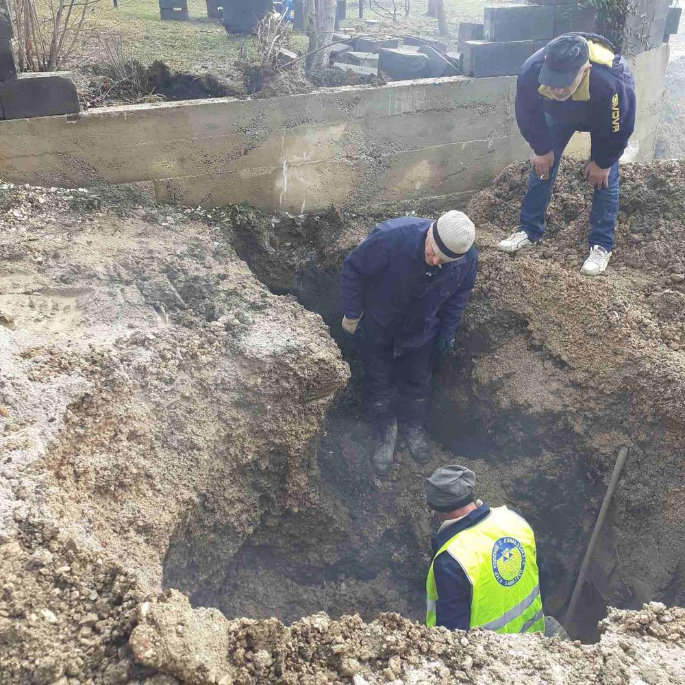 Služba za održavanje kanalizacione mreže i objekata: RADOVI NA KANALIZACIONOJ MREŽI