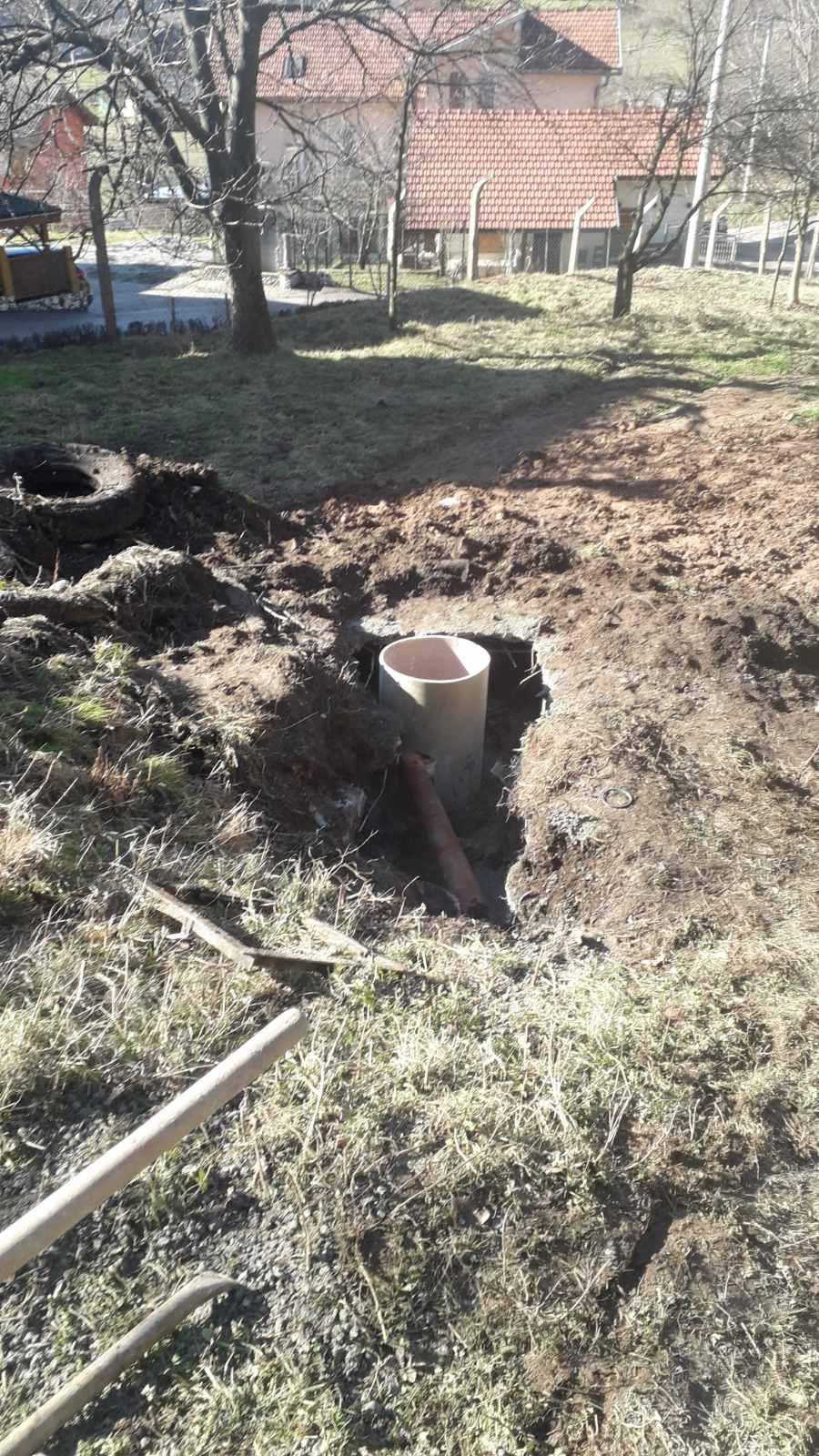 Služba za održavanje kanalizacione mreže i objekata: RADOVI NA KANALIZACIONOJ MREŽI