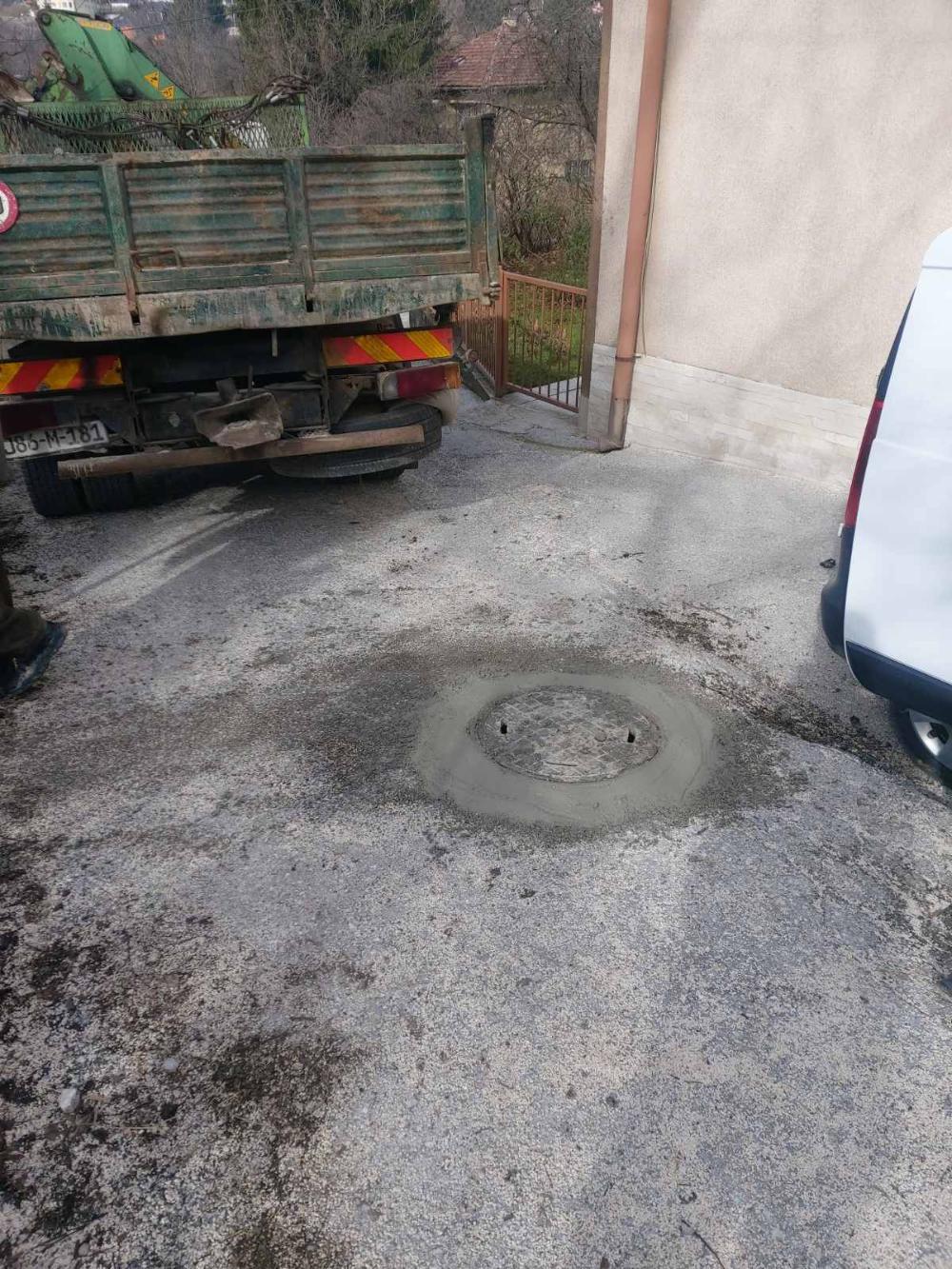 Služba za održavanje kanalizacione mreže i objekata: RADOVI NA KANALIZACIONOJ MREŽI