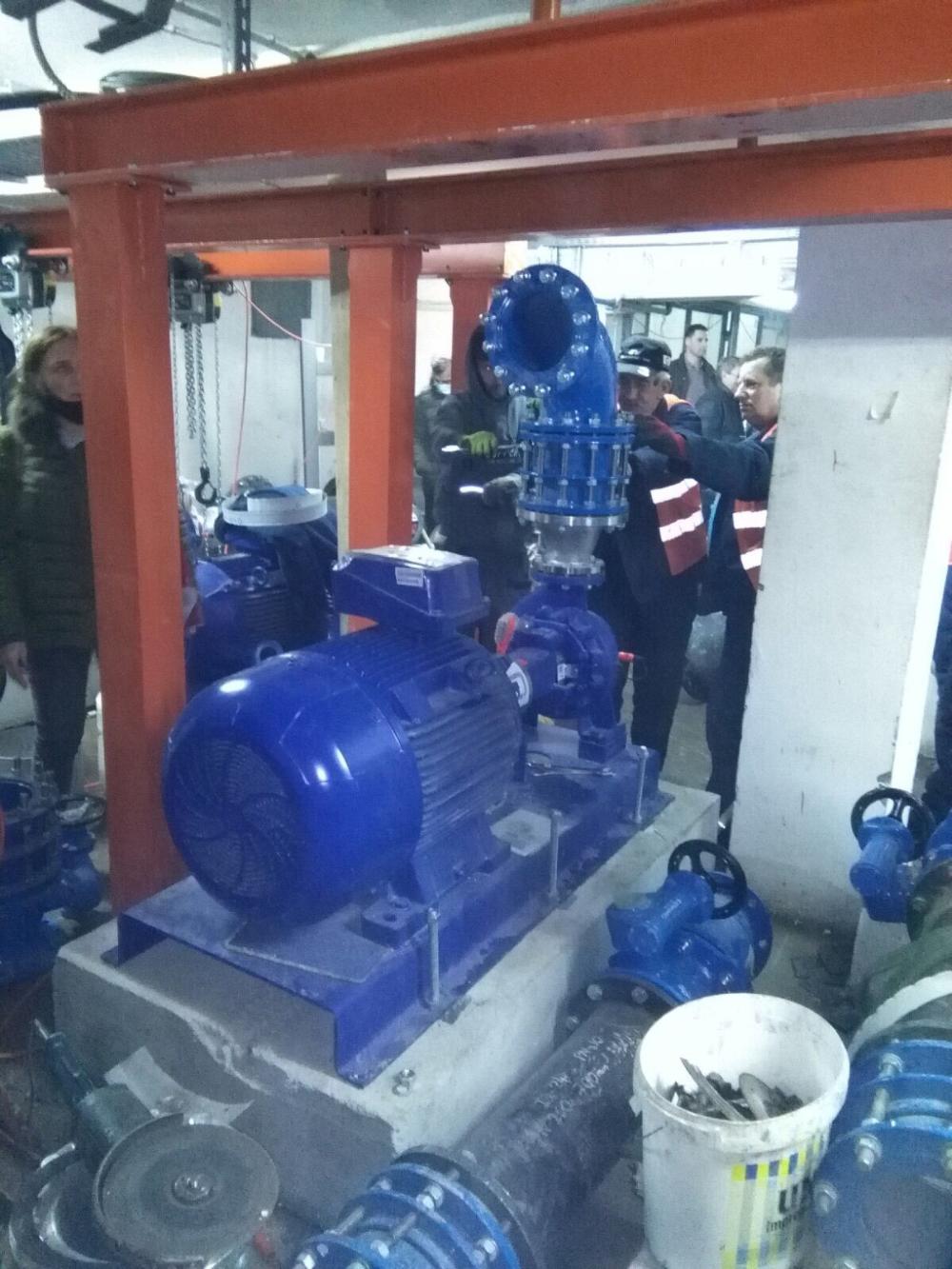 POČELA MONTAŽA NOVIH PUMPNIH AGREGATA