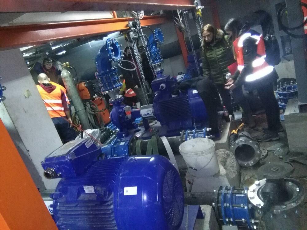 POČELA MONTAŽA NOVIH PUMPNIH AGREGATA