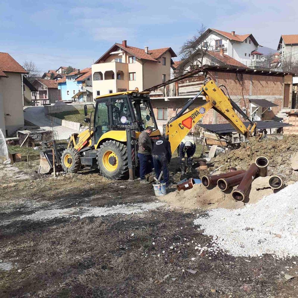 Služba za održavanje kanalizacione mreže i objekata: IZRADA SEPARATNIH PRIKLJUČAKA