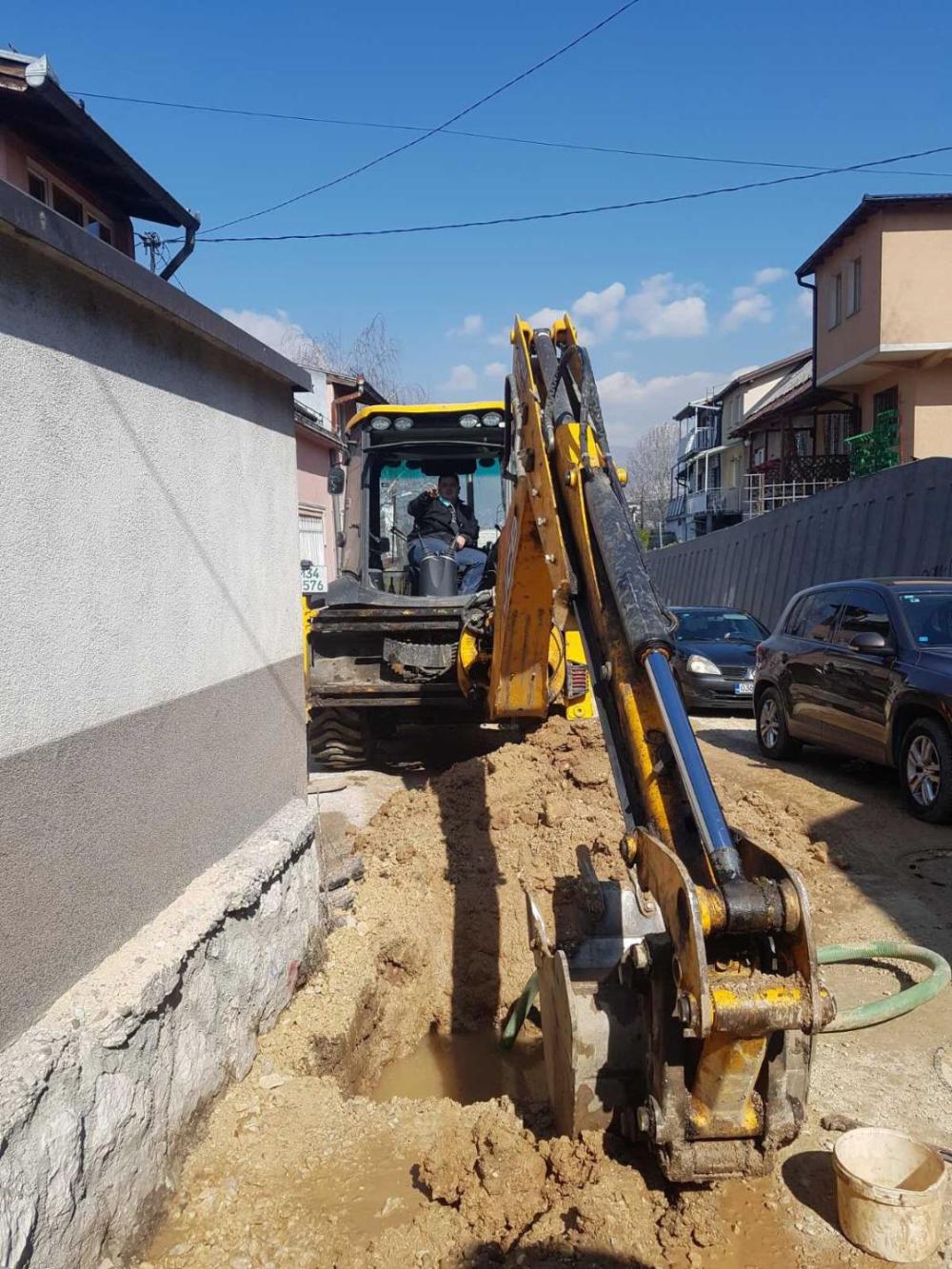 Služba za održavanje vodovodne mreže i objekata:  RADOVI NA VODOVODNOJ MREŽI