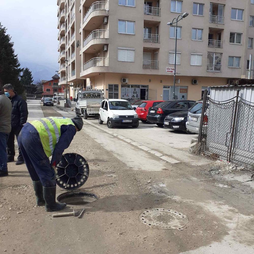 Služba za održavanje kanalizacione mreže i objekata: RADOVI NA KANALIZACIONOJ MREŽI