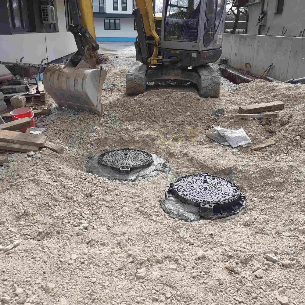 Služba za održavanje kanalizacione mreže i objekata: RADOVI NA KANALIZACIONOJ MREŽI