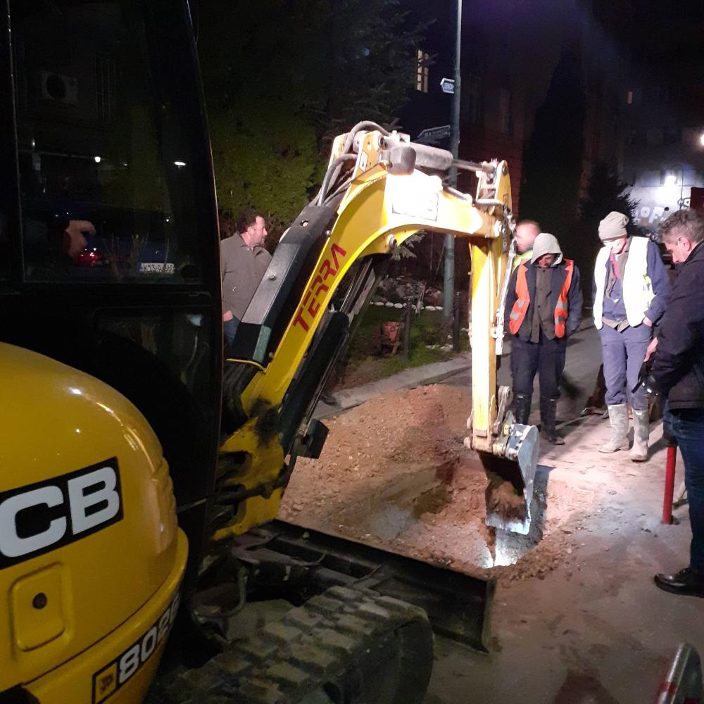 Služba za održavanje kanalizacione mreže i objekata: RADOVI NA KANALIZACIONOJ MREŽI