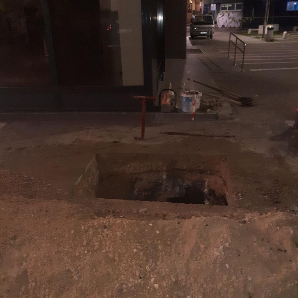 Služba za održavanje kanalizacione mreže i objekata: RADOVI NA KANALIZACIONOJ MREŽI
