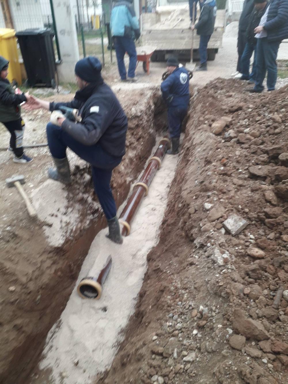 Služba za održavanje kanalizacione mreže i objekata: RADOVI NA KANALIZACIONOJ MREŽI