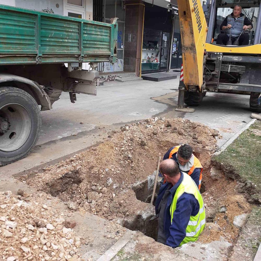 Služba za održavanje kanalizacione mreže i objekata: RADOVI NA KANALIZACIONOJ MREŽI