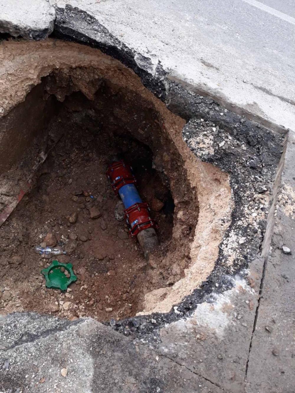 Služba za održavanje vodovodne mreže i objekata:  RADOVI NA VODOVODNOJ MREŽI