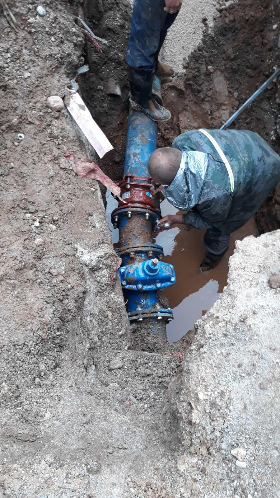 Služba za održavanje vodovodne mreže i objekata:  RADOVI NA VODOVODNOJ MREŽI