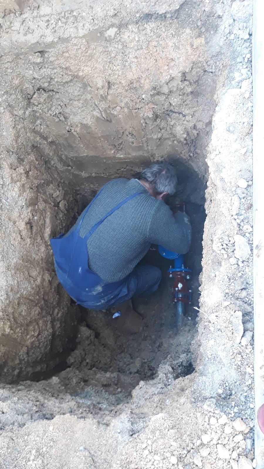 Služba za održavanje vodovodne mreže i objekata:  RADOVI NA VODOVODNOJ MREŽI