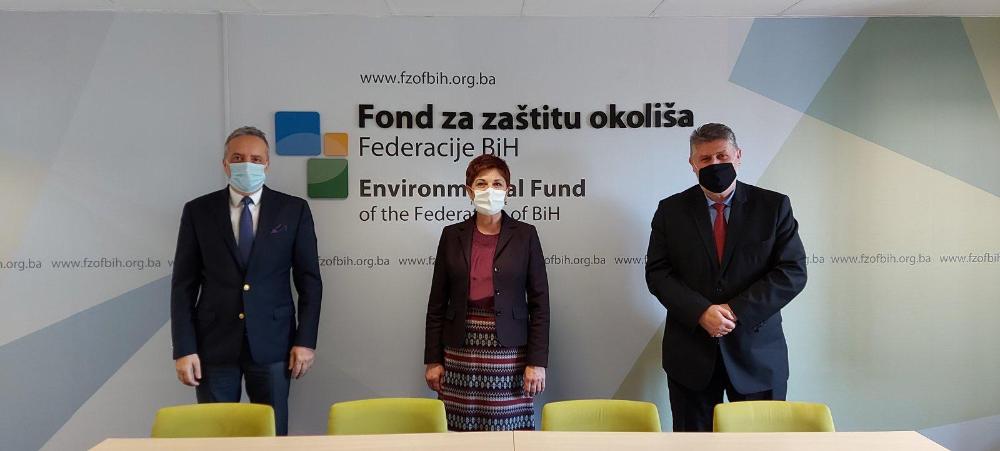 Radni sastanak ministra Hadžiahmetovića i direktora Čibukčića o infrastrukturnim projektima u KS