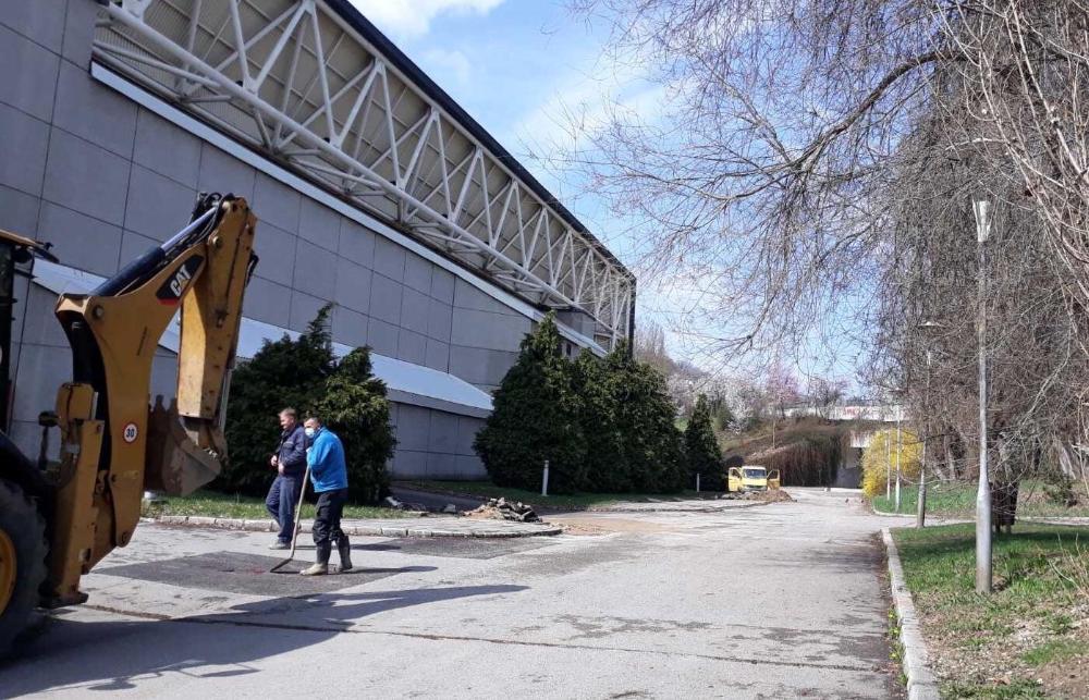 Služba za održavanje vodovodne mreže i objekata:  RADOVI NA VODOVODNOJ MREŽI