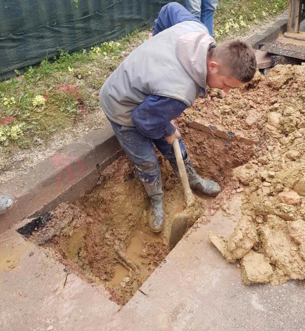 Radovi tokom vikenda:  POPRAVKE KVAROVA NA VODOVODNOJ MREŽI