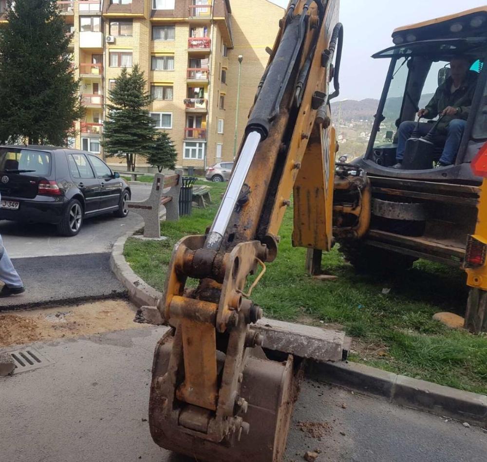 Radovi tokom vikenda:  POPRAVKE KVAROVA NA VODOVODNOJ MREŽI