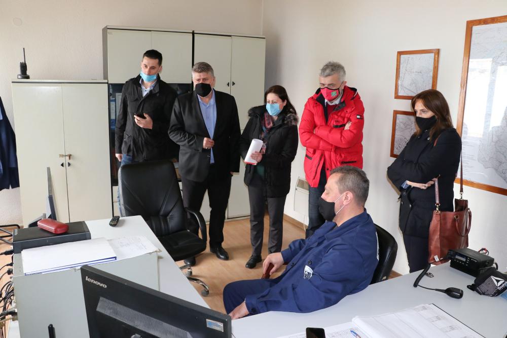Rekonstruisano postrojenje Bačevo: posjeta resornog ministra i načelnika Općine Centar ZAVRŠENI ELEKTRO I HIDROMAŠINSKI RADOVI