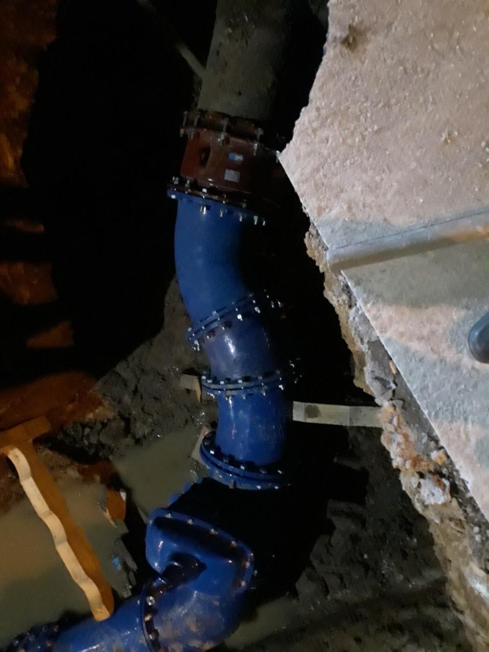 Na lokalitetu Bulevar Meše Selimovića:  IZVRŠENA IZRADA VEZA I BAJPASA