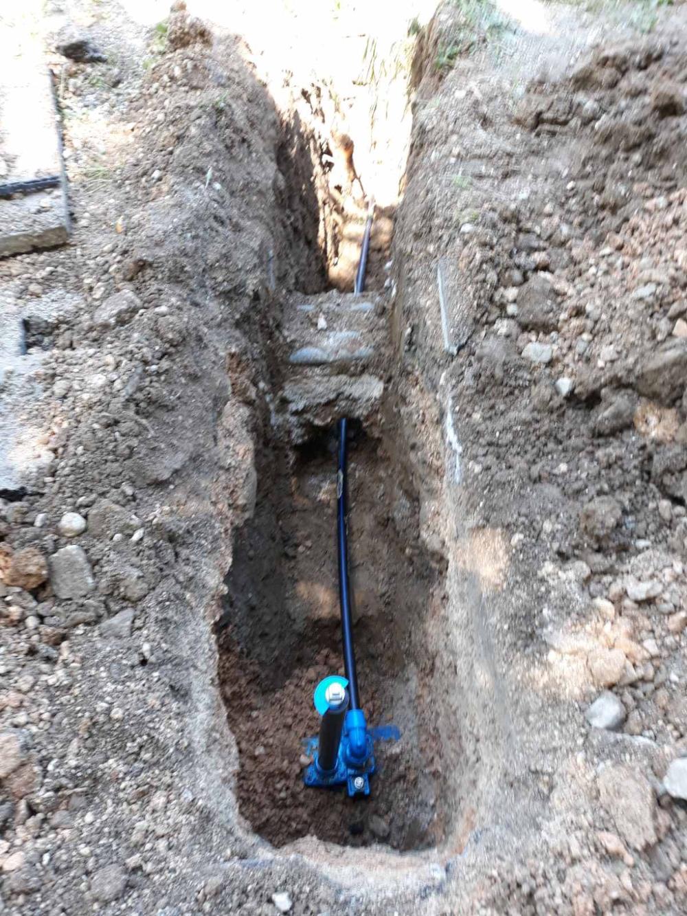 Služba za održavanje vodovodne mreže i objekata:  RADOVI NA VODOVODNOJ MREŽI