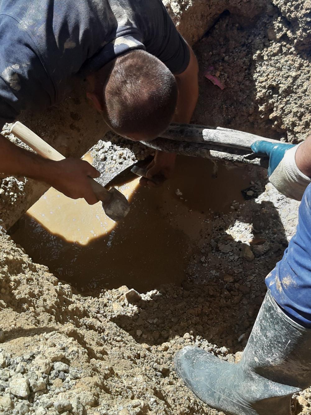 Služba za održavanje vodovodne mreže i objekata:  RADOVI NA VODOVODNOJ MREŽI