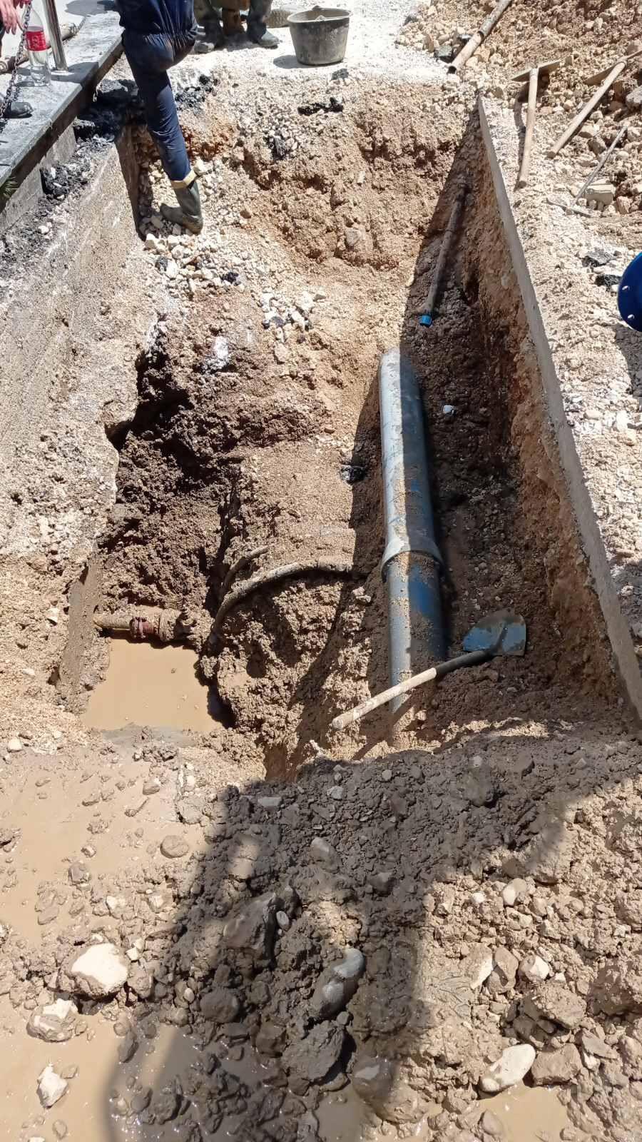 Služba za održavanje vodovodne mreže i objekata:  RADOVI NA VODOVODNOJ MREŽI
