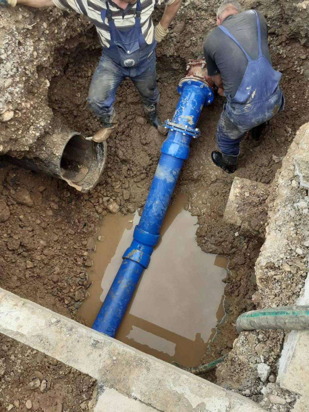 Bulevar Meše Selimovića: RADOVI NA IZRADI VEZA