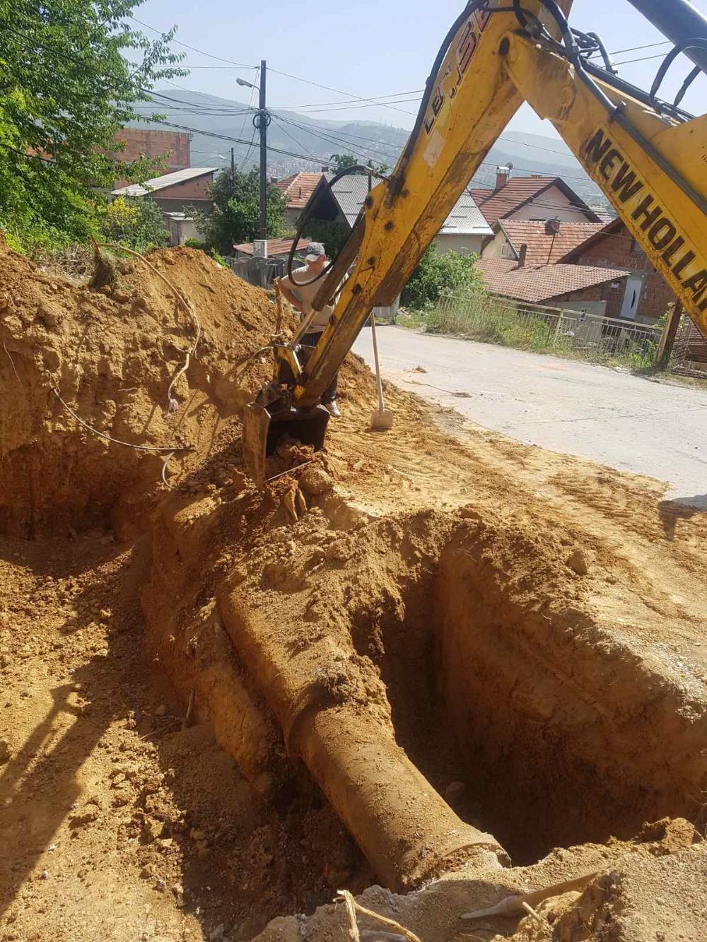 Služba za održavanje vodovodne mreže i objekata: POPRAVKE KVAROVA NA VODOVODNOJ MREŽI