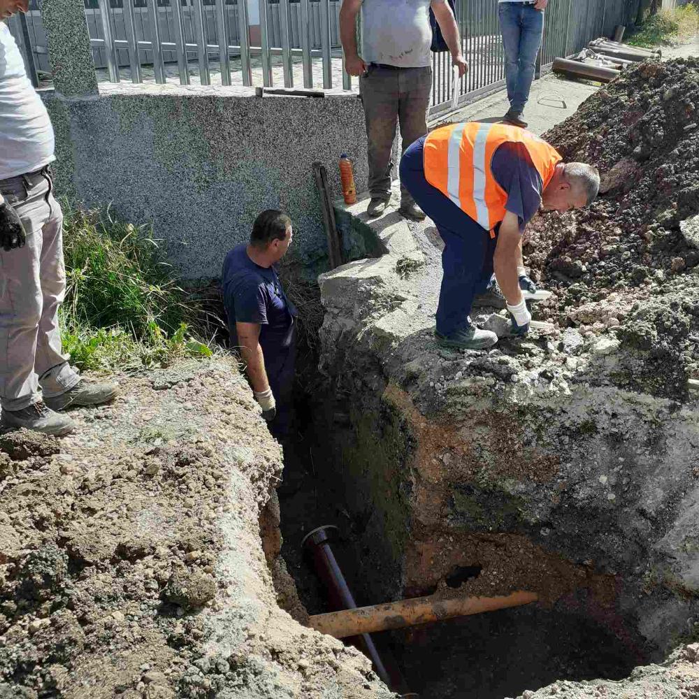 Služba za održavanje kanalizacione mreže i objekata: IZRADA I MONTAŽA SEPARATNIH PRIKLJUČAKA