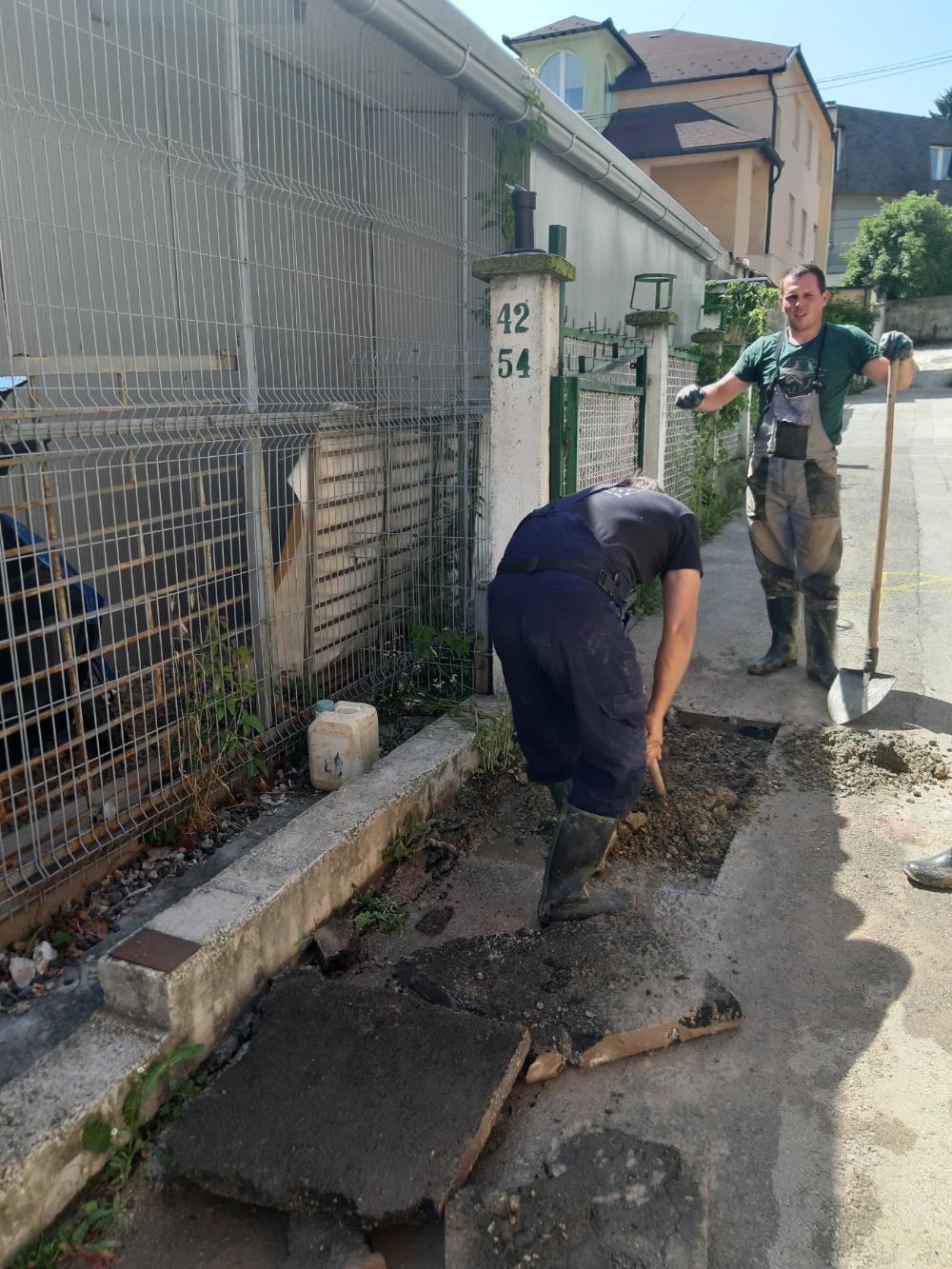 Služba za održavanje vodovodne mreže i objekata: POPRAVKE KVAROVA NA VODOVODNOJ MREŽI