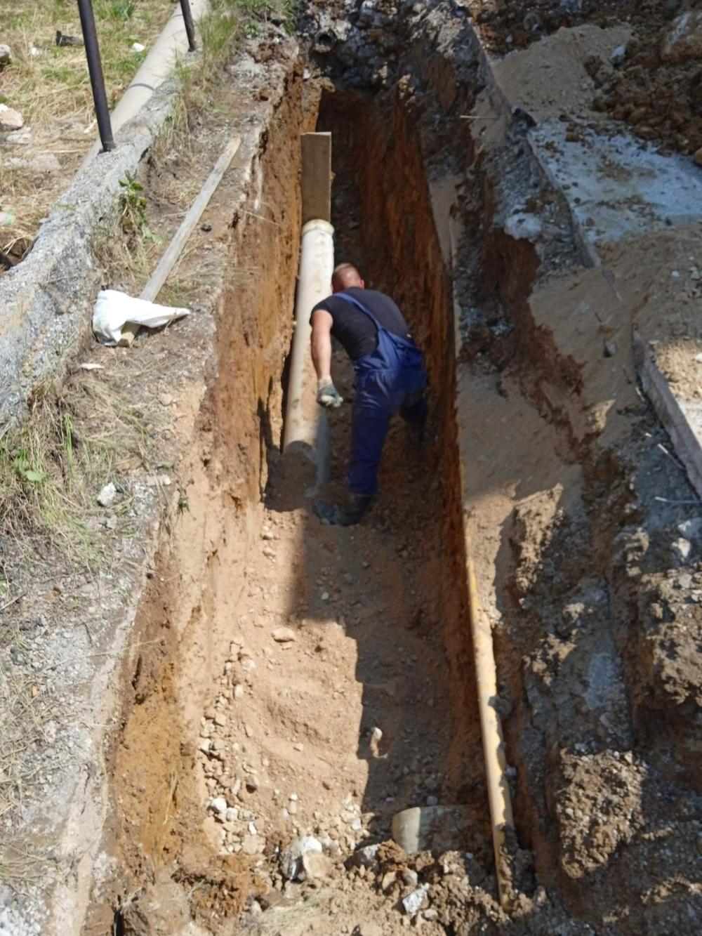 Služba održavanja kanalizacione mreže i objekata: RADOVI NA KANALIZACIONOJ MREŽI