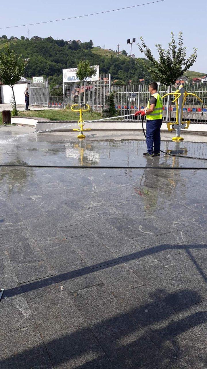 Služba održavanja kanalizacione mreže i objekata:  RADOVI NA KANALIZACIONOJ MREŽI