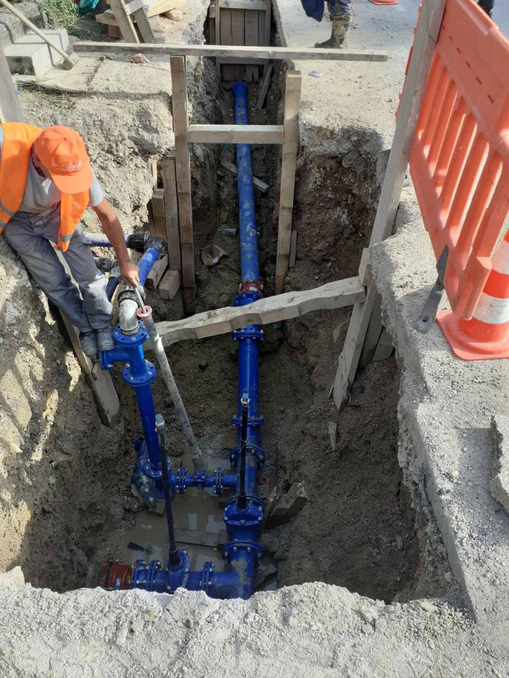 Služba za održavanje vodovodne mreže i objekata:  RADOVI NA VODOVODNOJ MREŽI