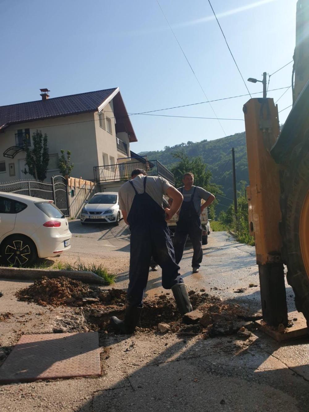 Dežurna ekipa:  AKTIVNOSTI NA VODOVODNOJ MREŽI