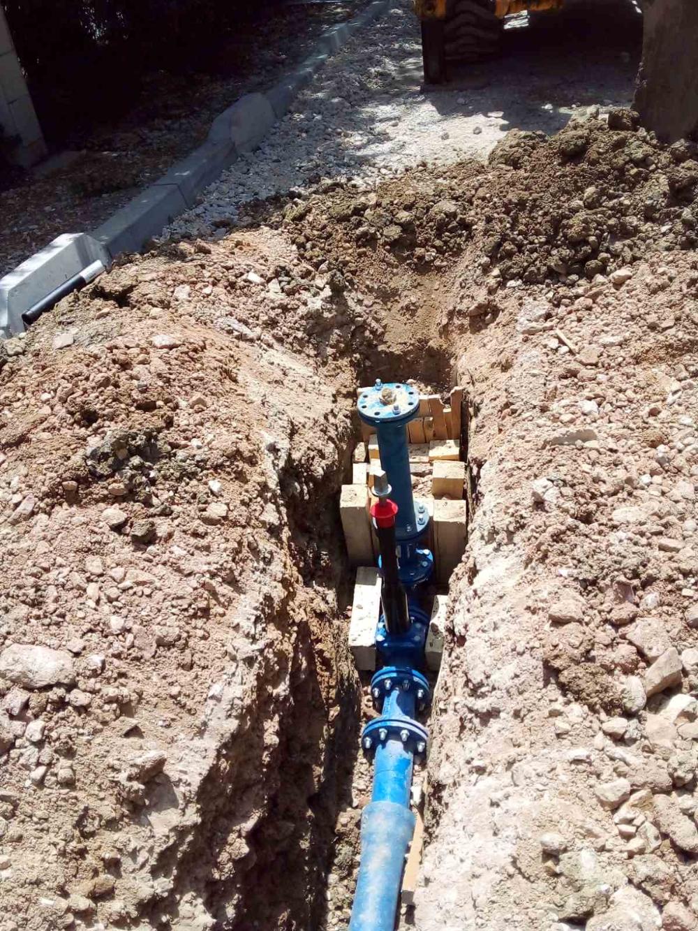 Služba za održavanje vodovodne mreže i objekata:  RADOVI NA VODOVODNOJ MREŽI