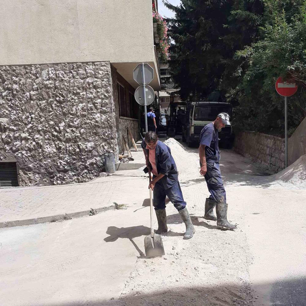 Služba održavanja kanalizacione mreže i objekata: RADOVI NA KANALIZACIONOJ MREŽI