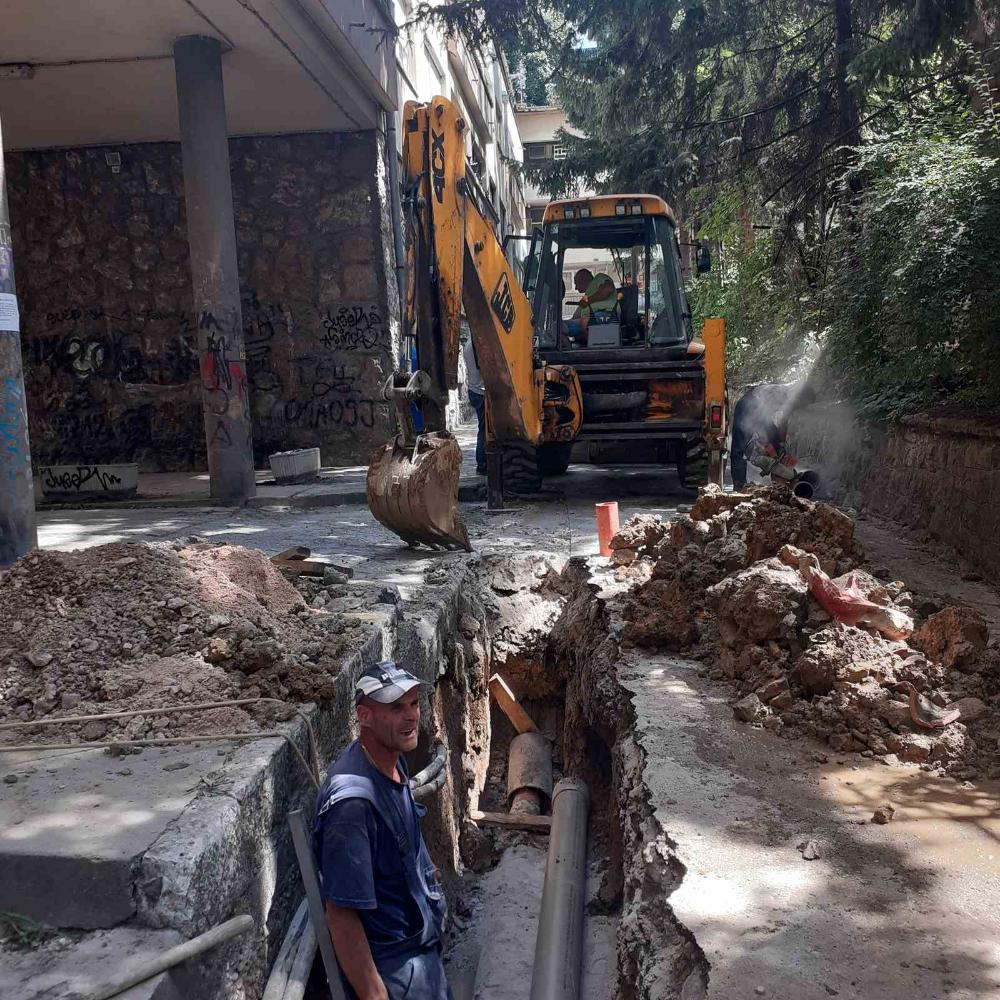 Služba održavanja kanalizacione mreže i objekata: RADOVI NA KANALIZACIONOJ MREŽI