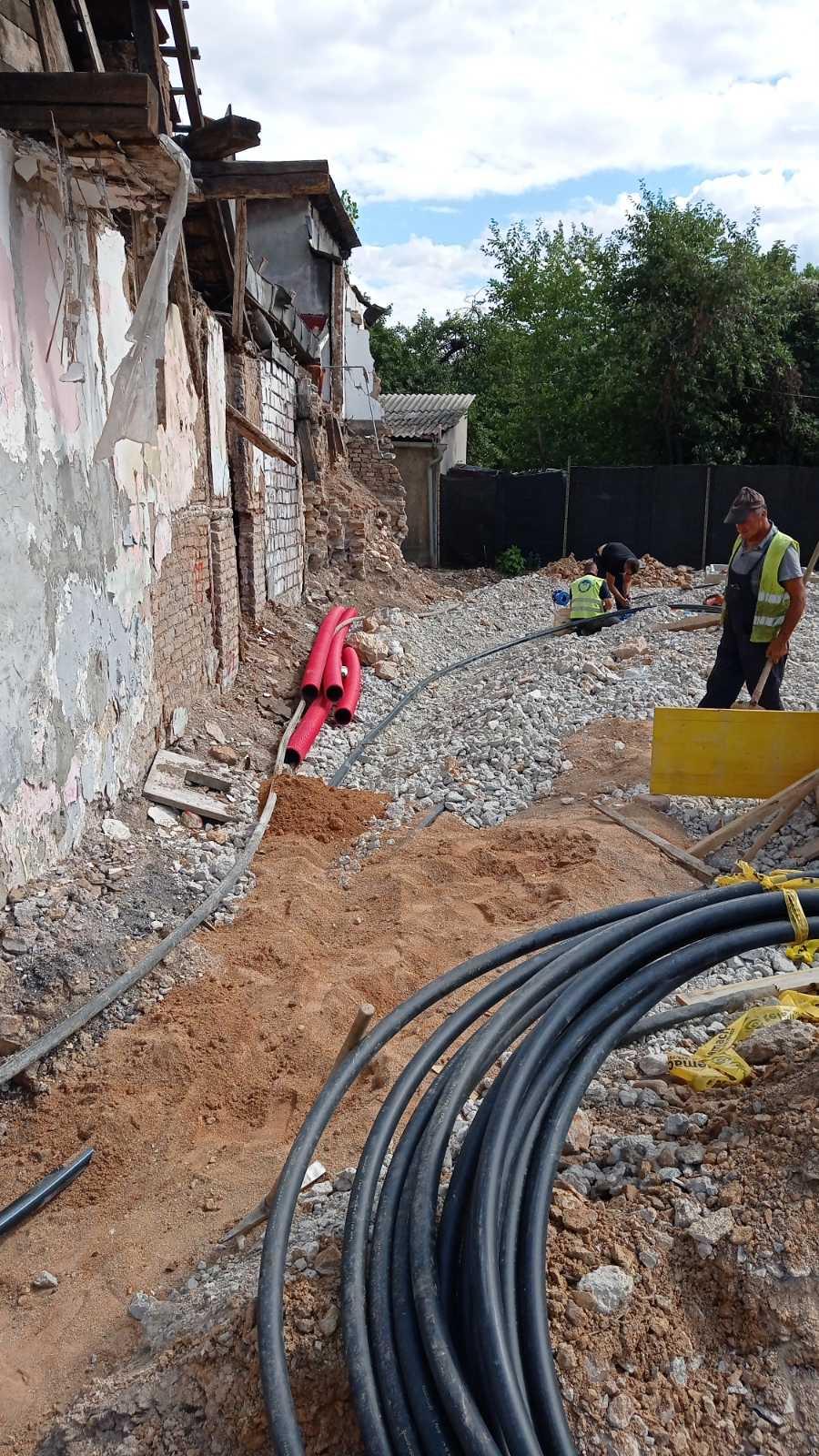 Služba za održavanje vodovodne mreže i objekata:  RADOVI NA VODOVODNOJ MREŽI