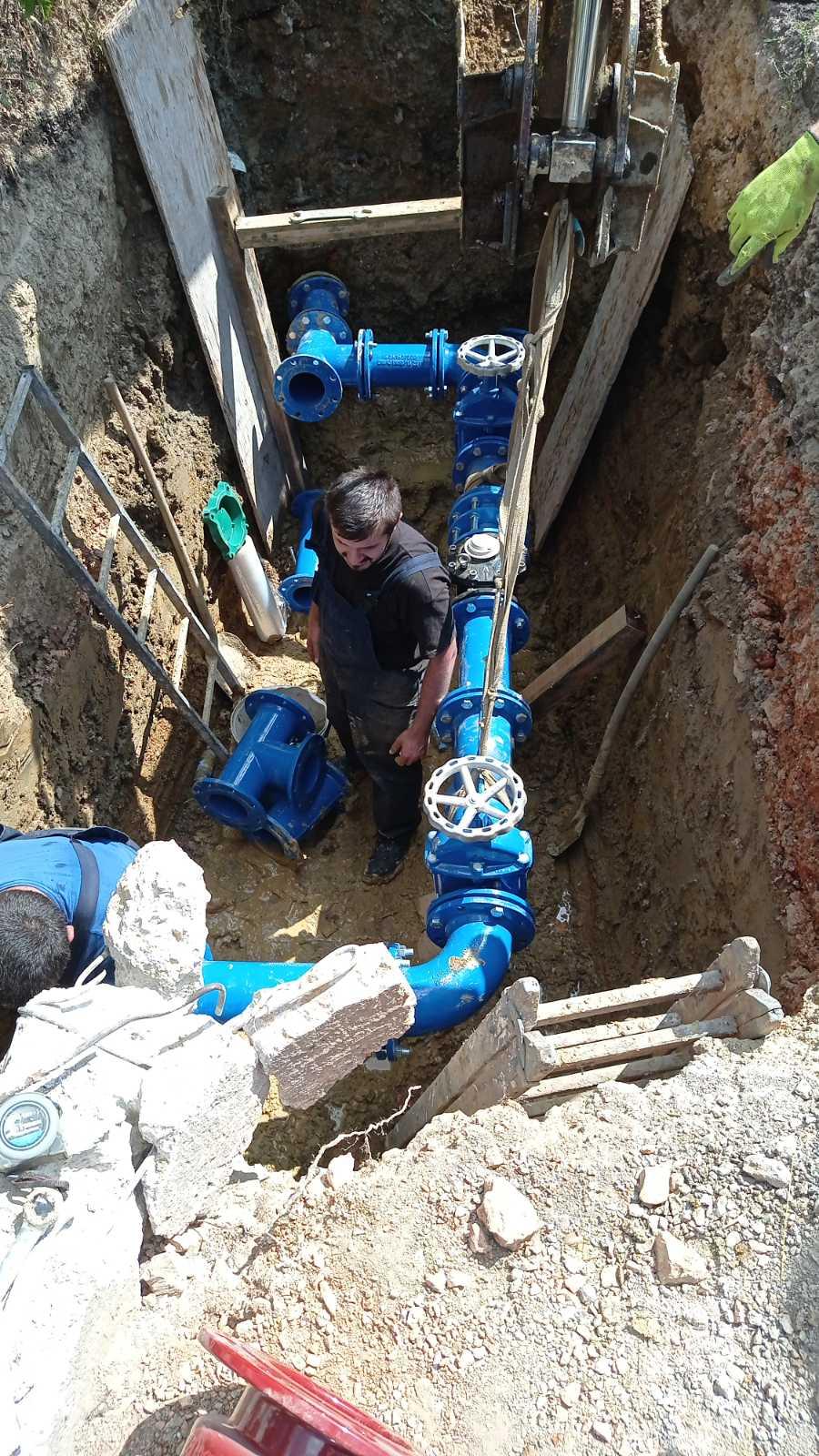 Služba za održavanje vodovodne mreže i objekata: POPRAVKE KVAROVA NA VODOVODNOJ MREŽI