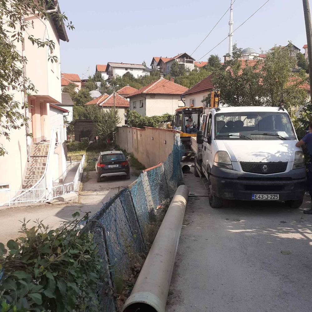 Služba održavanja kanalizacione mreže i objekata: RADOVI NA KANALIZACIONOJ MREŽI