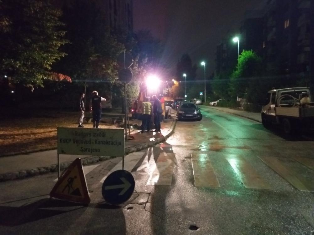 Sinoć na Koševu i Mojmilu: POPRAVKA KVAROVA TOKOM NOĆI