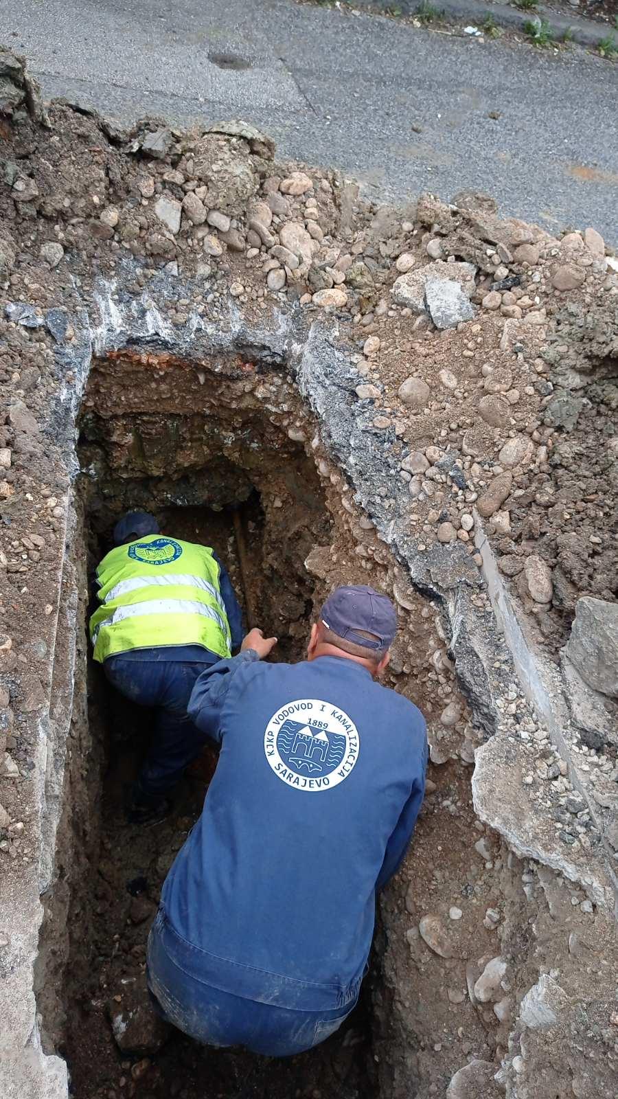 Služba za održavanje vodovodne mreže i objekata: POPRAVKE KVAROVA NA VODOVODNOJ MREŽI