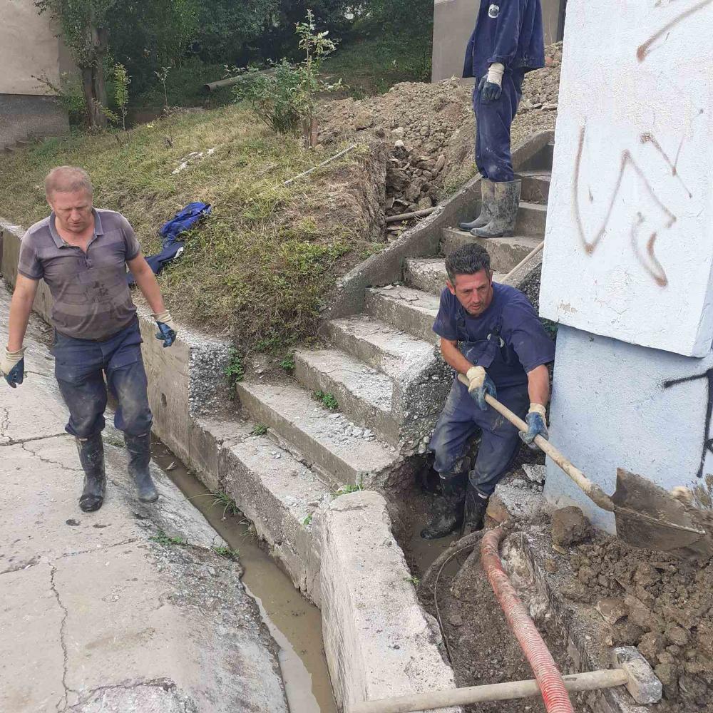 Služba održavanja kanalizacione mreže i objekata: RADOVI NA KANALIZACIONOJ MREŽI