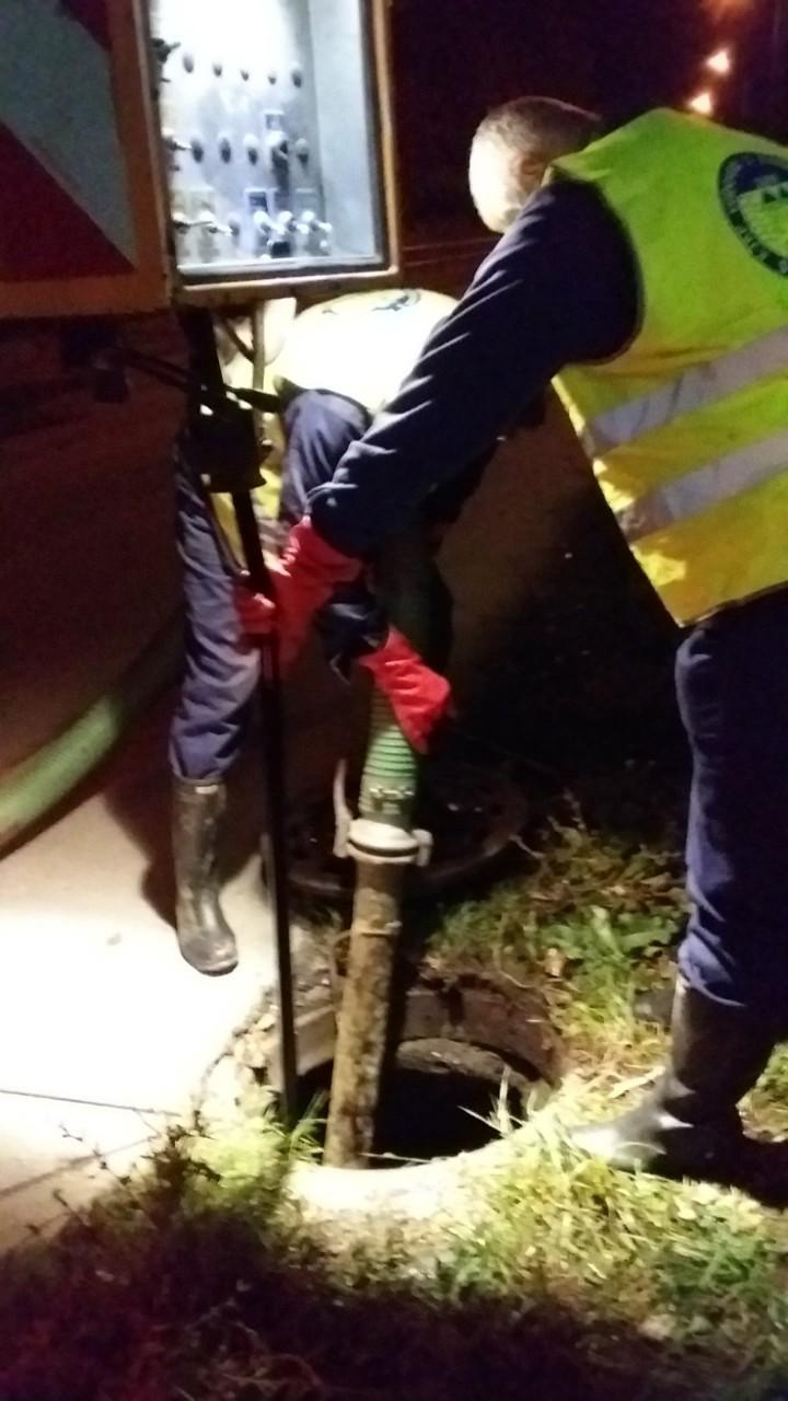 Služba održavanja kanalizacione mreže i objekata: RADOVI NA KANALIZACIONOJ MREŽI