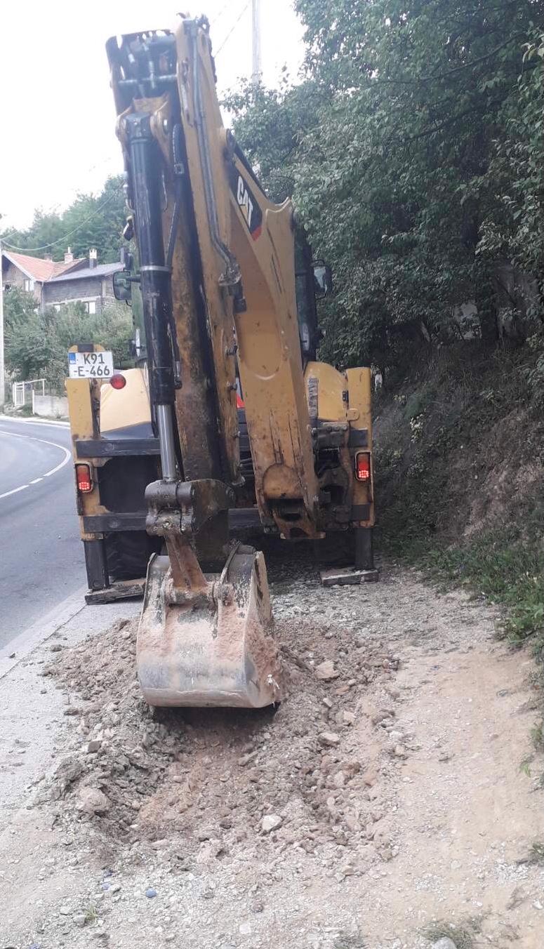 Služba za održavanje vodovodne mreže i objekata:  RADOVI NA VODOVODNOJ MREŽI