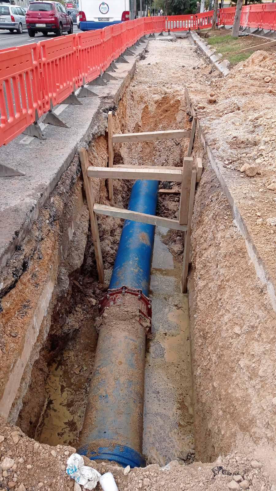 Služba za održavanje vodovodne mreže i objekata:  RADOVI NA VODOVODNOJ MREŽI